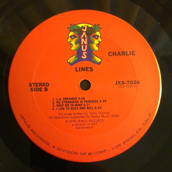 Charlie Lines Vinyl Lp '78 - Picture 5 of 8
